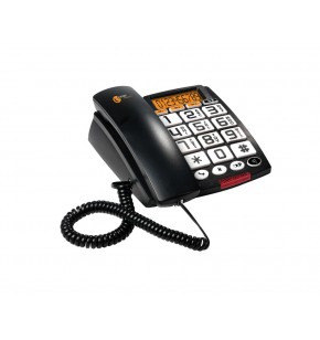 Ενσύρματο τηλέφωνο για ηλικιωμένους Topcom Sologic A801