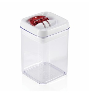 LEIFHEIT 31208 Storage Container 800 ml Fresh and Easy Square