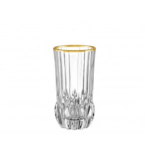 Σετ 6 κρυστάλλινα ποτήρια σωλήνα 400 ml RCR Adagio Gold