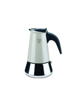 Ανοξείδωτο μπρίκι espresso 4 φλ. Pezzetti Steelexpress