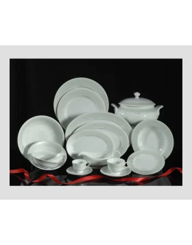 Σετ πιάτα φαγητού 72 τμχ WM Collection Paola 12604