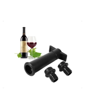 Σετ αντλία αέρα φιάλης κρασιού + 2 πώματα Pedrini 7535-432