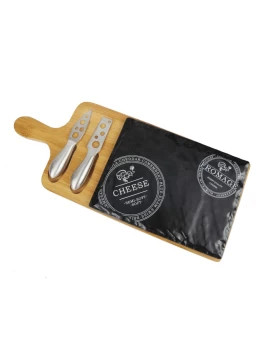 Πλατό σερβιρίσματος τυριών 40 εκ. Cryspo Trio 65.000.155 (7725)