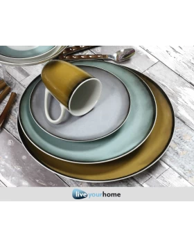 Σετ πιάτα φαγητού 20 τμχ Cryspo Trio Fantastic 8431