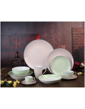 Σετ πιάτα φαγητού 20 τμχ Cryspo Trio Siena Ashley 7945