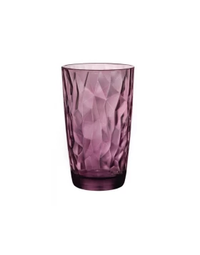 Ποτήρι νερού 470 ml Bormioli Diamond Purple 