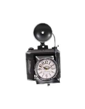 Μεταλλικό επιτραπέζιο ρολόι 32 εκ. Fylliana 125-18-289