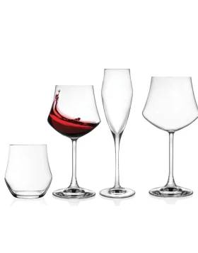 Σετ 24 κρυστάλλινα ποτήρια RCR Ego