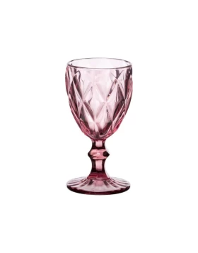 Ποτήρι νερού 320 ml Cryspo Trio Kare Purple 