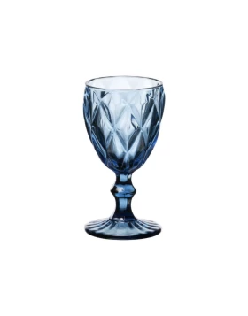 Ποτήρι κρασιού 220 ml Cryspo Trio Kare Blue