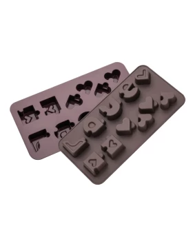 Φόρμα σιλικόνης για 11 σοκολατάκια Pedrini 03GD309