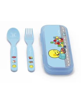 Σετ κουταλάκι πιρουνάκι σε θήκη Zak Design 2940831