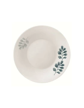 Γυάλινο πιάτο βαθύ 23 εκ. Bormiolli Botanica Blu