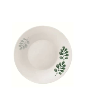 Γυάλινο πιάτο βαθύ 23 εκ. Bormiolli Botanica Verde