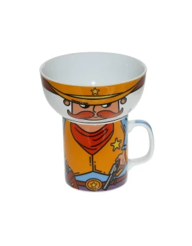 ΚΟΥΠΑ ΚΑΙ ΜΠΩΛ ΣΕΤ2 COWBOY Espiel TAB0241