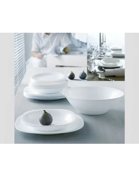 Σετ πιάτα 19 τμχ Luminarc Carine White