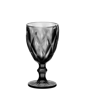 Ποτήρι νερού 320 ml Cryspo Trio Kare Smoke