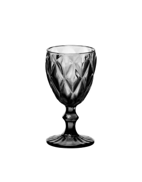 Ποτήρι κρασιού 220 ml Cryspo Trio Kare Smoke