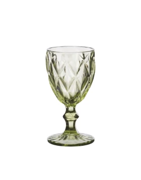 Ποτήρι κρασιού 220 ml Cryspo Trio Kare Green