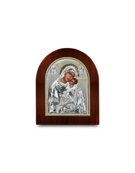 Ασημένια εικόνα 19 εκ. Γλυκοφιλούσα Prime Silver SA202/AG