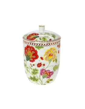 Μπισκοτιέρα πορσελάνη 1.75 lt Cryspo Trio Floral 