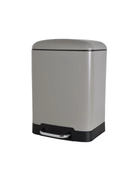 Κάδος πεντάλ 6 lt Estia Taupe 