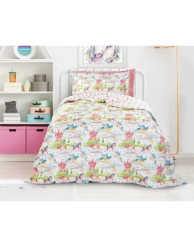 Σετ παπλωματοθήκη μονή Kid Das Home 4701