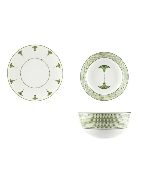 Σετ πιάτα φαγητού 20 τμχ πορσελάνη Ionia Alkistis 