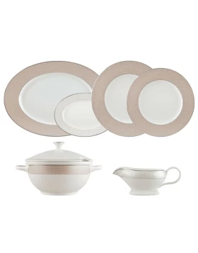 Σετ πιάτα φαγητού 30 τμχ Ionia Nymphes T-3215