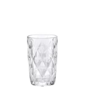 Ποτήρι σωλήνα 330 ml Cryspo Trio Kare Clear