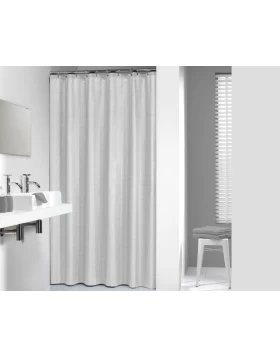 Υφασμάτινη κουρτίνα μπάνιου 180 εκ. Sealskin Hotel White 