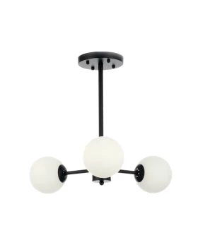 Μεταλλικό φωτιστικό 3 φώτα Inlight 5316-3