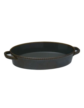 Πυρίμαχο οβάλ ταψί 41.5 εκ. Home Fashion Brown