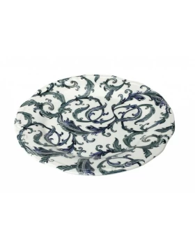 Πιατέλα στρογγυλή 33 εκ. πορσελάνη Espiel Λαχούρι RPK209K2