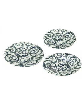 Σετ πιάτα φαγητού 19 τμχ πορσελάνη Espiel Λαχούρι RPK201S19T