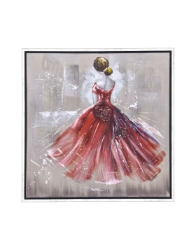 Πίνακας με κορνίζα 85 χ 85 εκ. A&I Decoration 70455