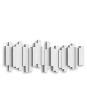 Κρεμάστρα τοίχου Sticks Άσπρη Umbra 318211-660