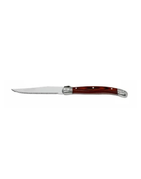 Μαχαίρι Steak Antique Cut με Λαβή Ξύλου - 23 εκ. - New Blade Espiel STK112