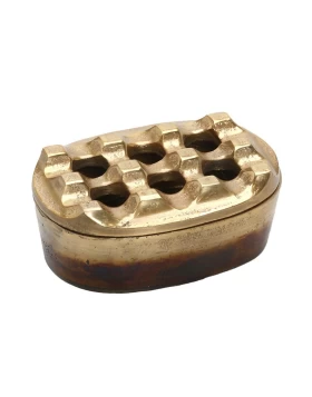 ΤΑΣΑΚΙ ΑΝΤΙΑΝΕΜΙΚΟ ΑΛΟΥΜ. ΜΠΡΟΝΖΕ ΑΝΤΙΚΕ 11Χ8Χ5ΕΚ Espiel FLA214