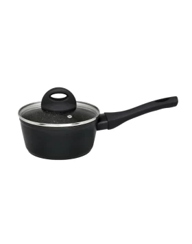 Κατσαρόλα γάλακτος επίστρωση πέτρας & καπάκι 16 εκ.Cryspo Trio Petra