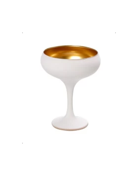 ΠΟΤΗΡΙ ΣΑΜΠ. COUPE ΛΕΥΚΟ-ΧΡΥΣΟ ΜΑΤ 270CC 9,5Χ13,2ΕΚ Espiel RAB315K6