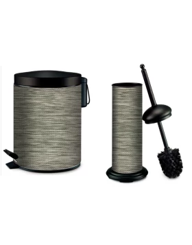 Σετ μεταλλικός κάδος 5 lt & πιγκάλ Marva 812012S