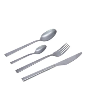 Σετ ανοξείδωτα μαχαιροπήρουνα 24 τμχ Cryspo Trio Durable Stonewash 