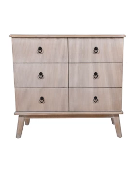 ΚΟΜΟΤΑ ΜΕ 6 ΣΥΡΤΑΡΙΑ ΦΥΣΙΚΟ ΑΝΤΙΚΕ 18564 84.5*38*79 Fylliana 122-91-003