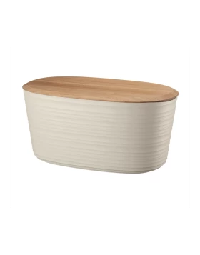 Ψωμιέρα με καπάκι bamboo 39.2 εκ. Guzzini Tierra Clay