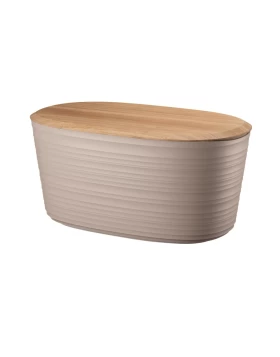 Ψωμιέρα με καπάκι bamboo 39.2 εκ. Guzzini Tierra Taupe
