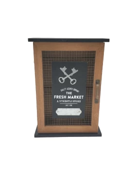 Ξύλινη κλειδοθήκη 28 εκ. Marva Fresh Market 834006