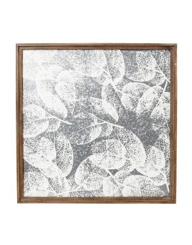 ΠΙΝΑΚΑΣ ΞΥΛΙΝΟΣ ''ΑΣΗΜΙ ΦΥΛΛΑ'' 71,5Χ71,5ΕΚ Espiel ICY132