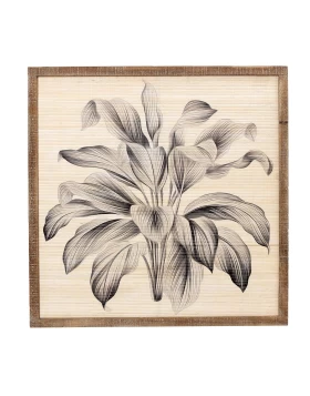 ΠΙΝΑΚΑΣ ΞΥΛΙΝΟΣ ''ΜΠΛΕ ΦΥΛΛΑ'' 82,5Χ82,5ΕΚ Espiel ICY133