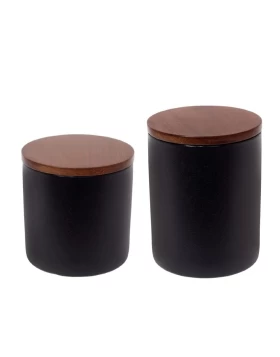 Σετ βάζα πορσελάνη για ζάχαρη & καφέ Cryspo Trio Acacia 65.000.213.2T